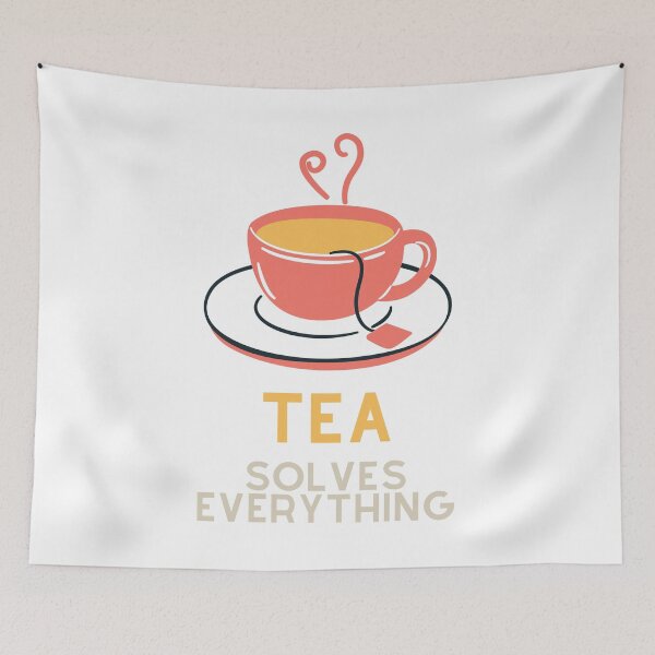 Item preview, Tea Solves Everything designed and sold by Nathalie Aynié.