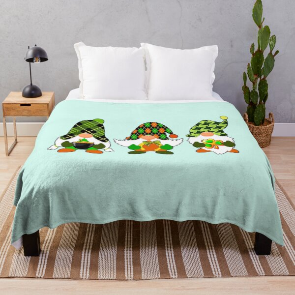 Item preview, funny gnomes st Patricks day 2021 gift men women shamrock designed and sold by marcek.