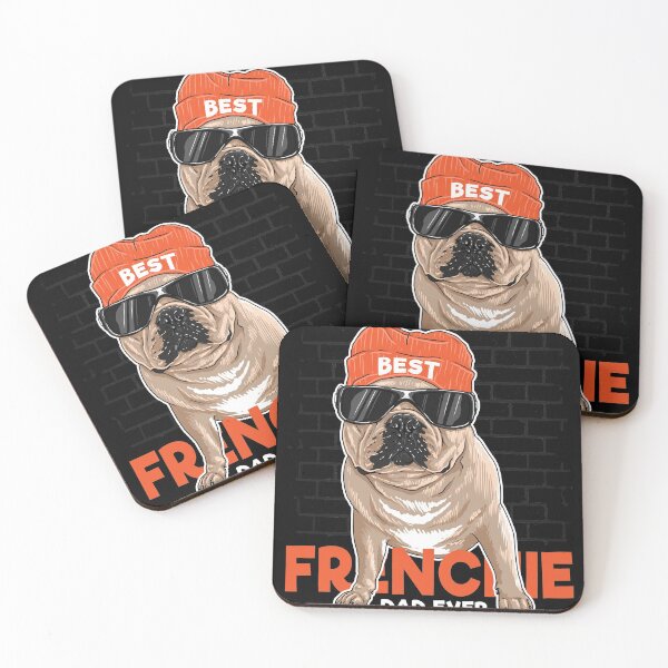 Item preview, Best Frenchie Dad Ever French Bulldog Dog designed and sold by redshirtz.