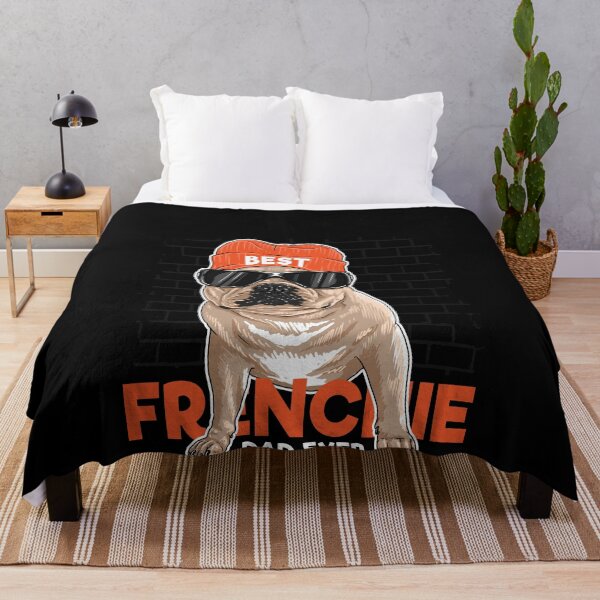 Item preview, Best Frenchie Dad Ever French Bulldog Dog designed and sold by redshirtz.
