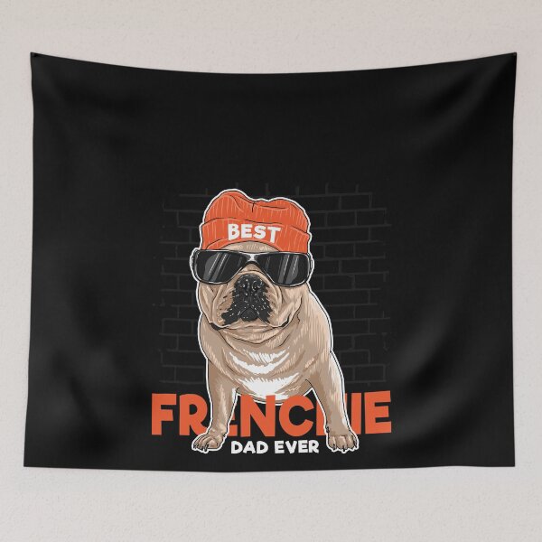 Item preview, Best Frenchie Dad Ever French Bulldog Dog designed and sold by redshirtz.
