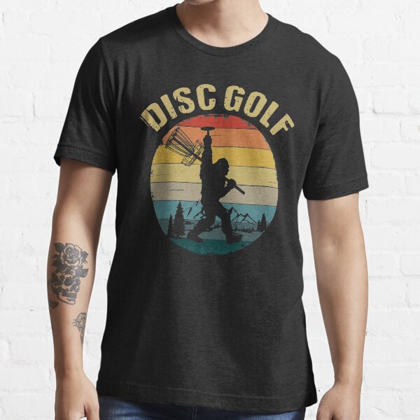 "Disc Golf Vintage Bigfoot " Tshirt for Sale by DiscGolfArts