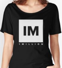1 Million Dance Studio Logo (weiße Version) Loose Fit T-Shirt