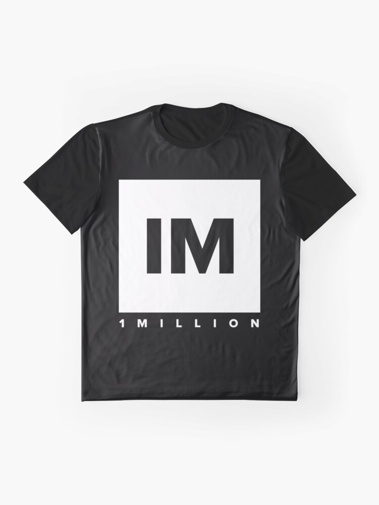 1 million dance studio t shirt