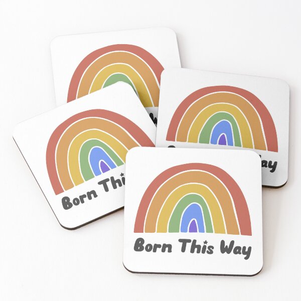 Item preview, I was born this Way LGBTQ Campaign designed and sold by Osh Sales.