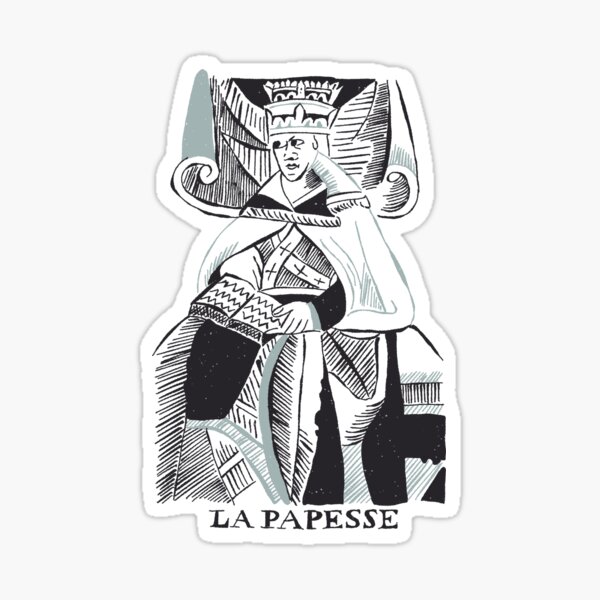La Papesse, Noblet 1659 Sticker