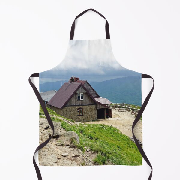 Item preview, Mountain shelter in Bieszczady Mountains, Poland designed and sold by NavorolArt.