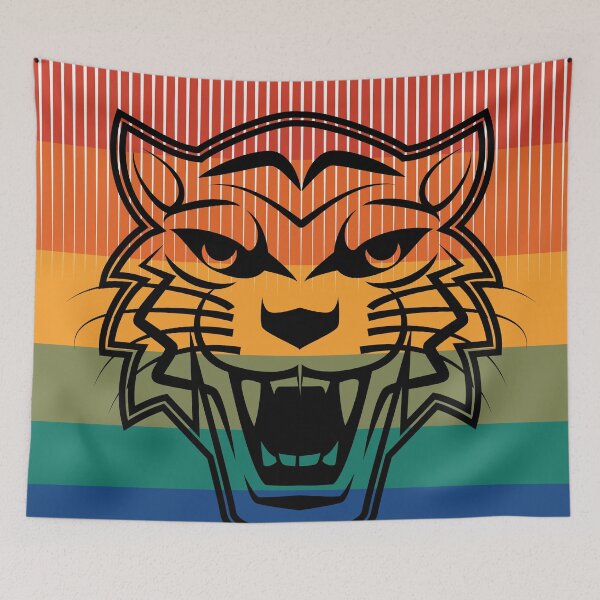 Item preview, Retro tiger designed and sold by Topstation.