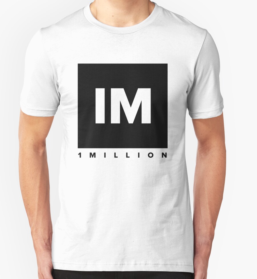 1 million dance studio t shirt