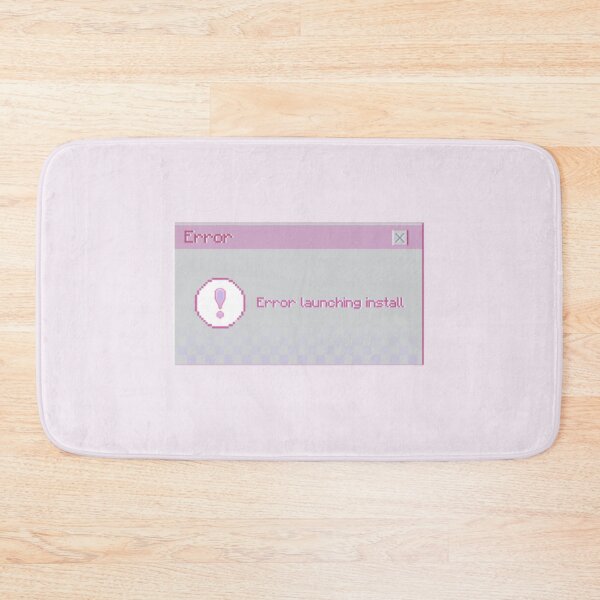 Item preview, Cute Pink Error Computer Window | Computer Print, Windows Print designed and sold by cataddict.