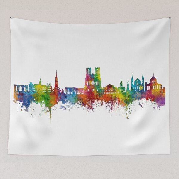 Item preview, Reims France Skyline designed and sold by ArtPrints.