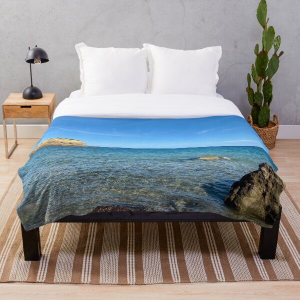 Item preview, Magic Rock in Cristal Clear Blue Water | Ibiza Summer Paradise | Magic White Island designed and sold by IbizaArts.