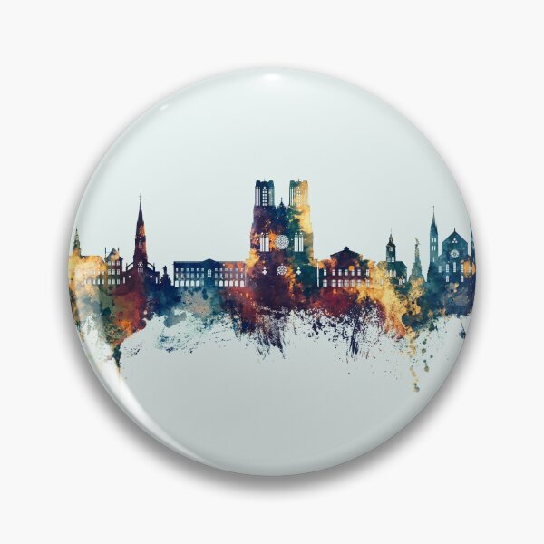 Item preview, Reims France Skyline designed and sold by ArtPrints.
