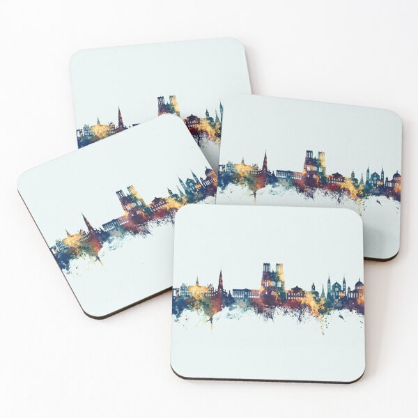 Item preview, Reims France Skyline designed and sold by ArtPrints.