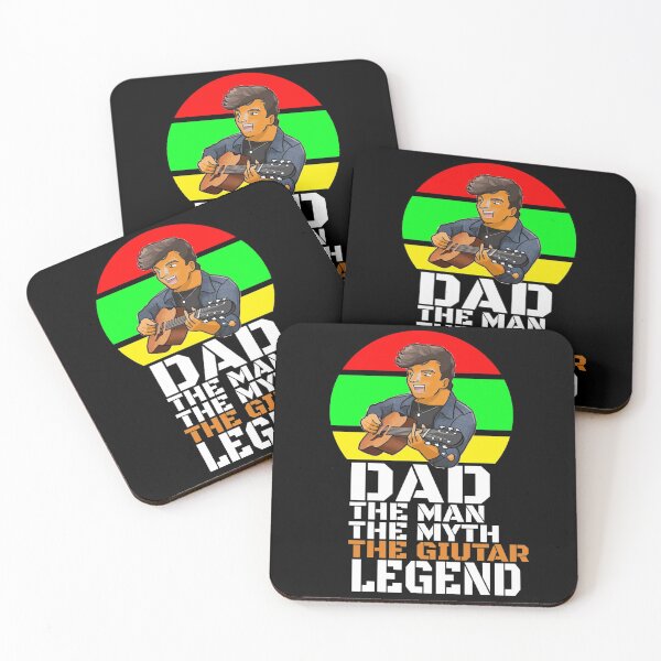 Item preview, Dad The Man The Myth The Guitar Legend  designed and sold by Gamers Hub.