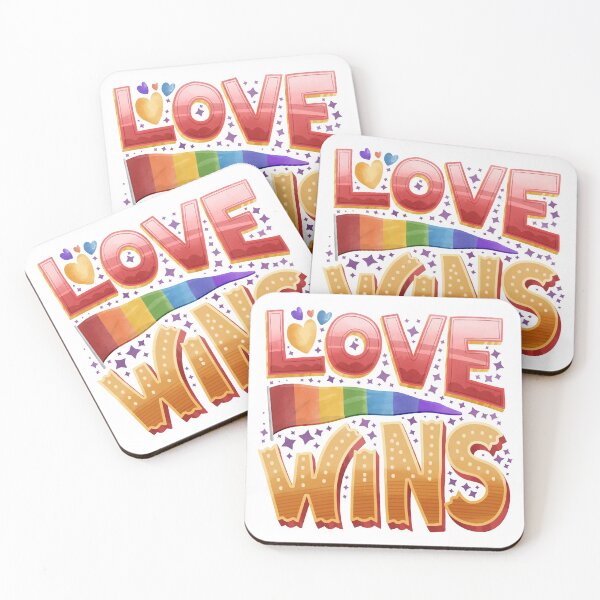 Item preview, Love wins out and proud couple single designed and sold by Osh Sales.