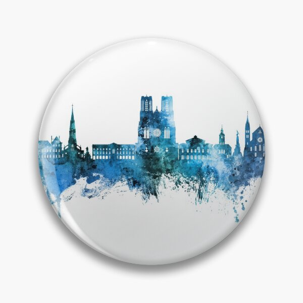 Item preview, Reims France Skyline designed and sold by ArtPrints.
