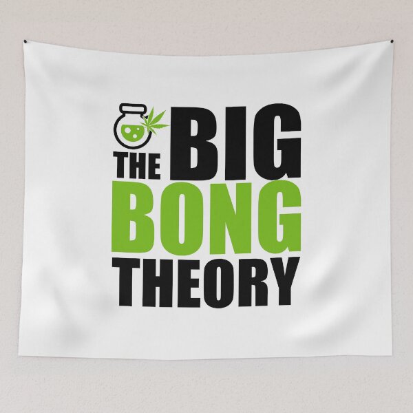 Item preview, The Big Bong Theory Cannabis Water Pipe Gift designed and sold by TTFMerch.