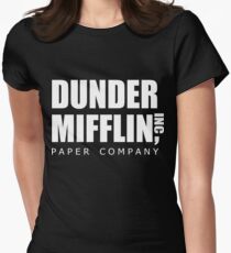 Dunder Mifflin Women's Fitted T-Shirt