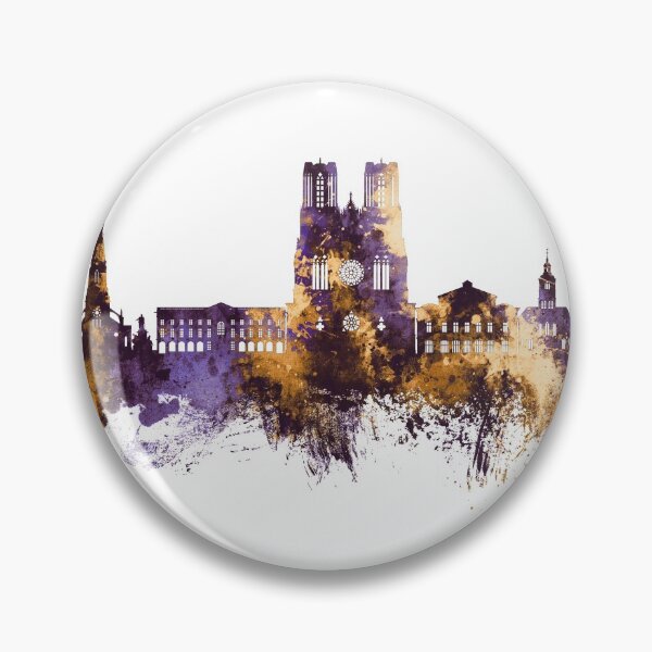 Item preview, Reims France Skyline designed and sold by ArtPrints.