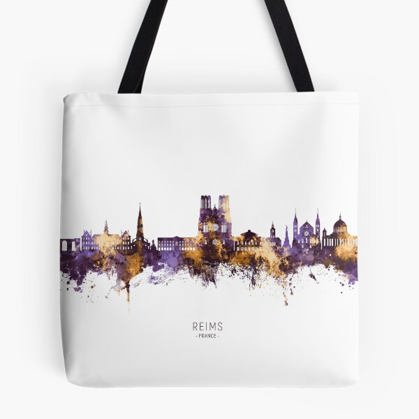 Item preview, Reims France Skyline designed and sold by ArtPrints.