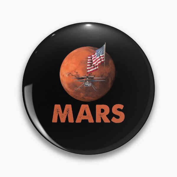 Item preview, Mars 2021 Mars Landing Bandera de EE. UU. designed and sold by Branncolet.