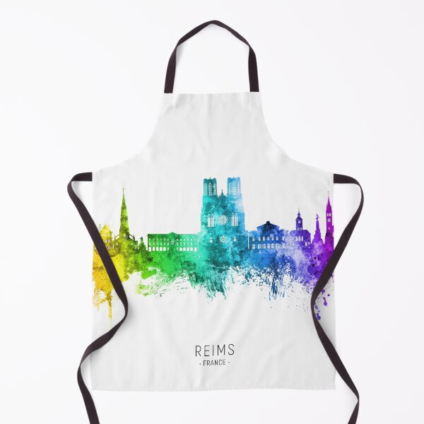 Item preview, Reims France Skyline designed and sold by ArtPrints.