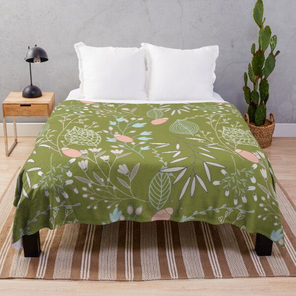 Item preview, Copy of Floral ladybug pattern in nordic style designed and sold by anna0711.