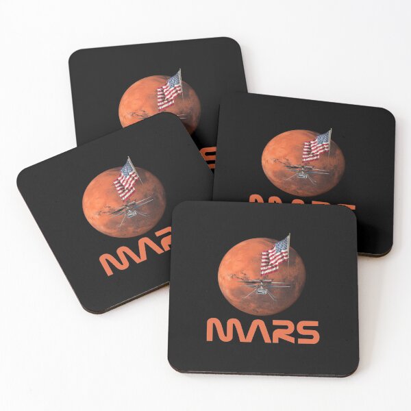 Item preview, Mars Landing US Flag designed and sold by Branncolet.