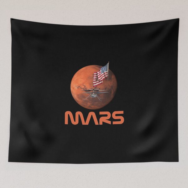 Item preview, Mars Landing US Flag designed and sold by Branncolet.