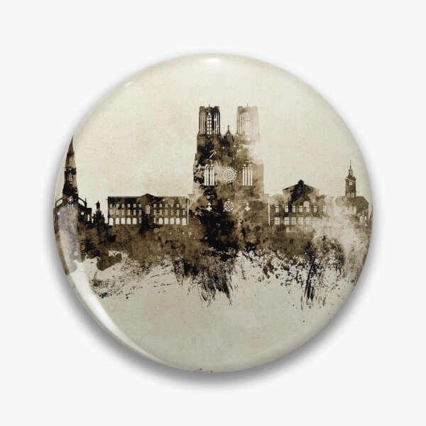 Item preview, Reims France Skyline designed and sold by ArtPrints.
