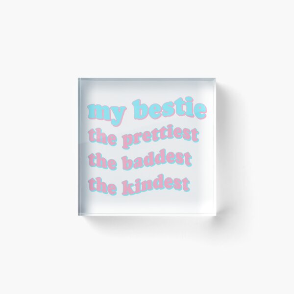 Item preview, bestie vibes only designed and sold by artsycore.