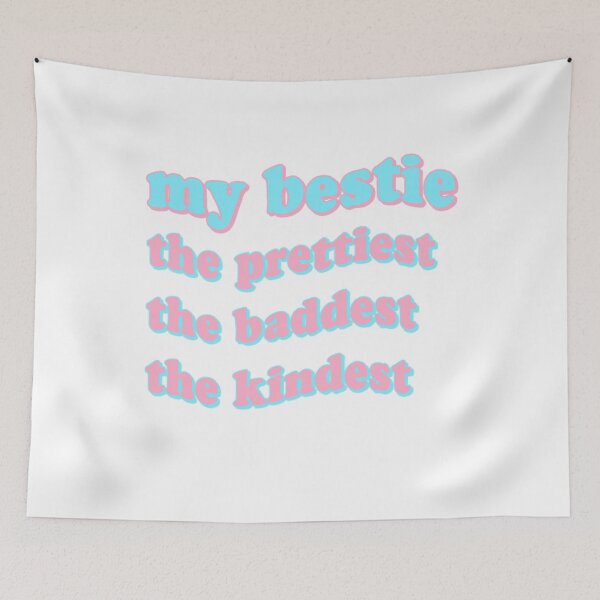 Item preview, bestie vibes only designed and sold by artsycore.