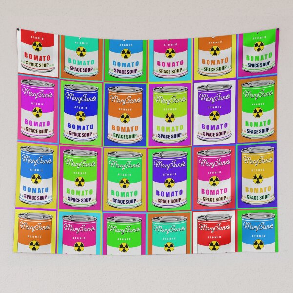 Item preview, Atomic Bomato Space Soup Collage designed and sold by sisusisu.
