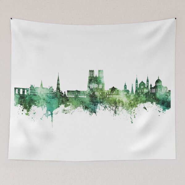 Item preview, Reims France Skyline designed and sold by ArtPrints.