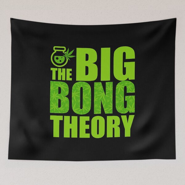 Item preview, The Big Bong Theory Cannabis Water Pipe Gift designed and sold by TTFMerch.