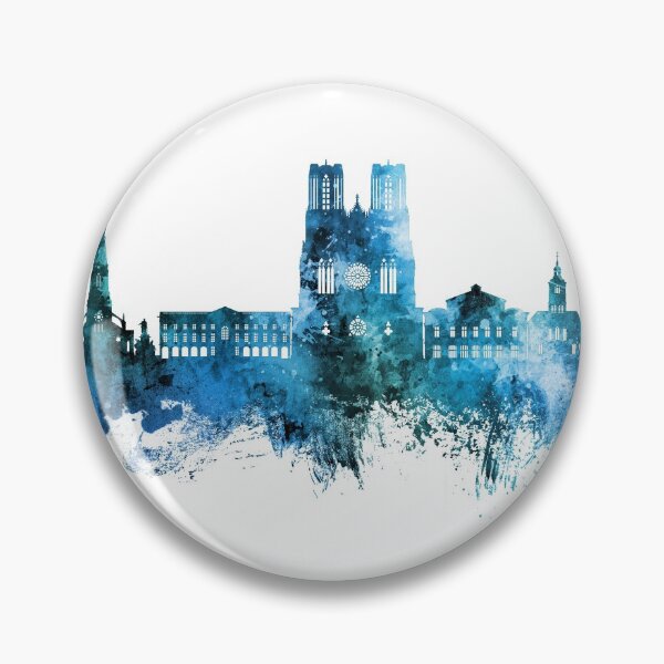 Item preview, Reims France Skyline designed and sold by ArtPrints.