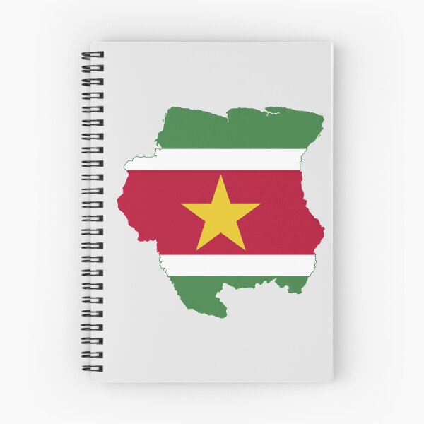 Item preview, Flag Map of Suriname   designed and sold by abbeyz71.