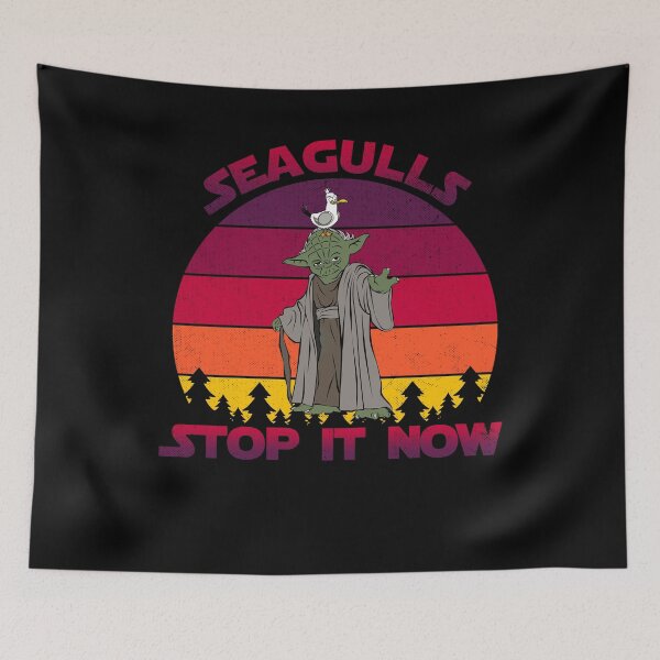 Item preview, galaxy vintage seagulls stop it now gift for fans designed and sold by Segullstopitnow.