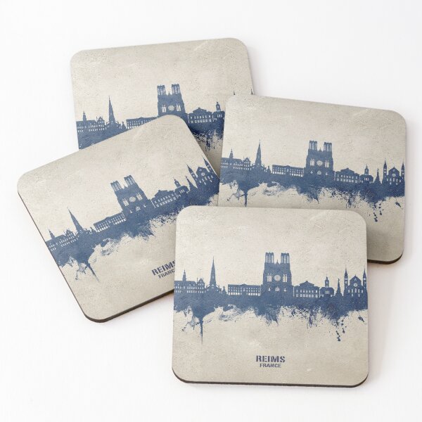 Item preview, Reims France Skyline designed and sold by ArtPrints.