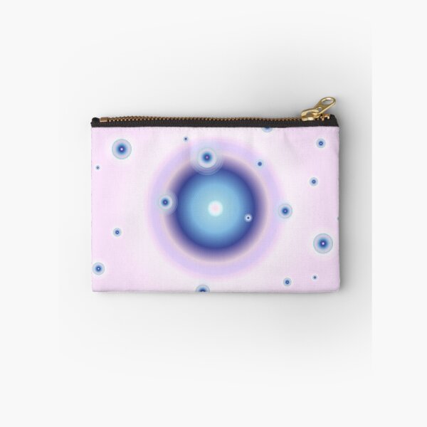 Item preview, Lost in space-Holographic colors-pink background designed and sold by CSouissi.