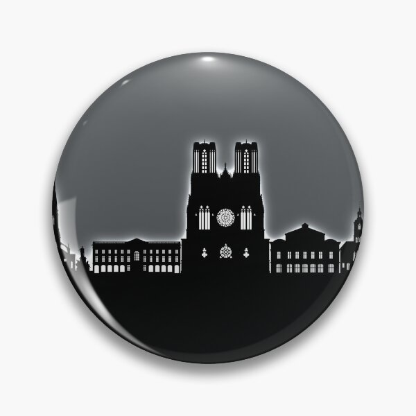 Item preview, Reims France Skyline designed and sold by ArtPrints.