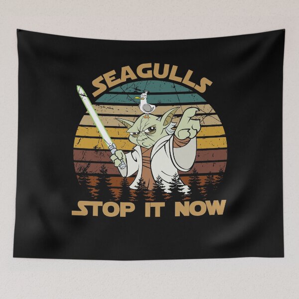 Item preview, happy christmas vintage seagulls stop it now gift for fans designed and sold by Segullstopitnow.