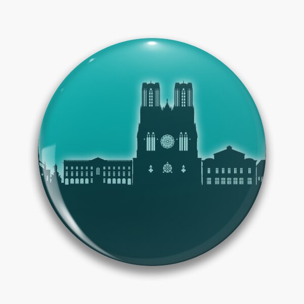 Item preview, Reims France Skyline designed and sold by ArtPrints.