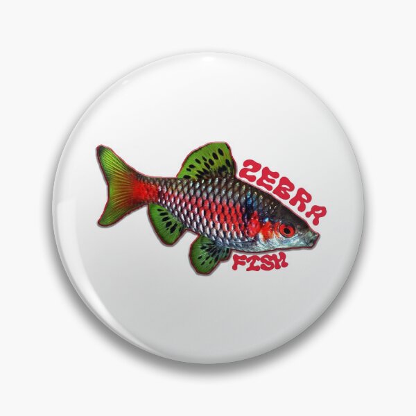 Item preview, Zebra fish Red Logo designed and sold by Gawop.