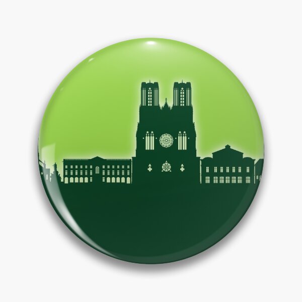 Item preview, Reims France Skyline designed and sold by ArtPrints.