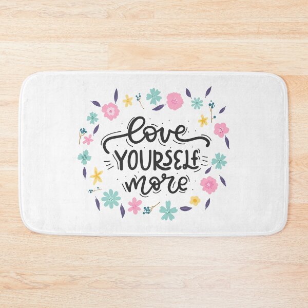Item preview, Love Yourself More with Flower Bouquet designed and sold by ReesDesigns.