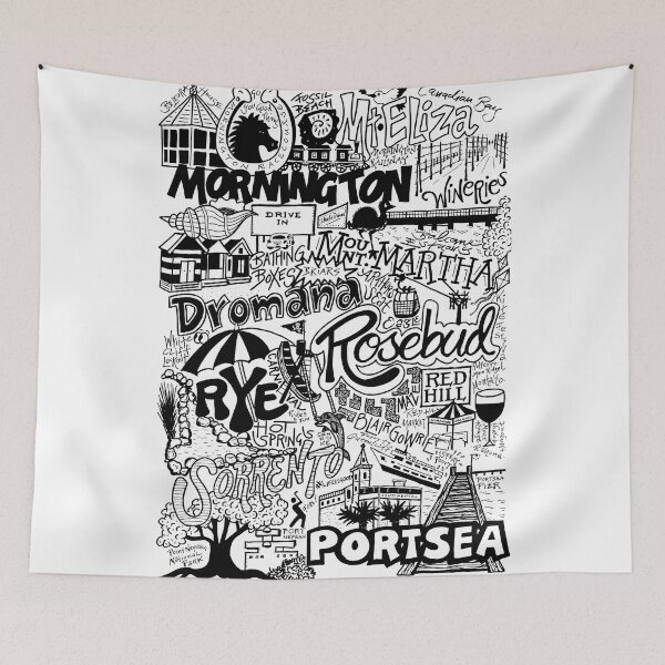 Item preview, MORNINGTON PENINSULA ART SOUVENIRS designed and sold by WittyArtandCo.