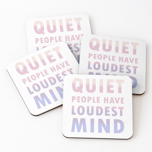 Item preview, Quiet people have loudest mind designed and sold by Superarm.
