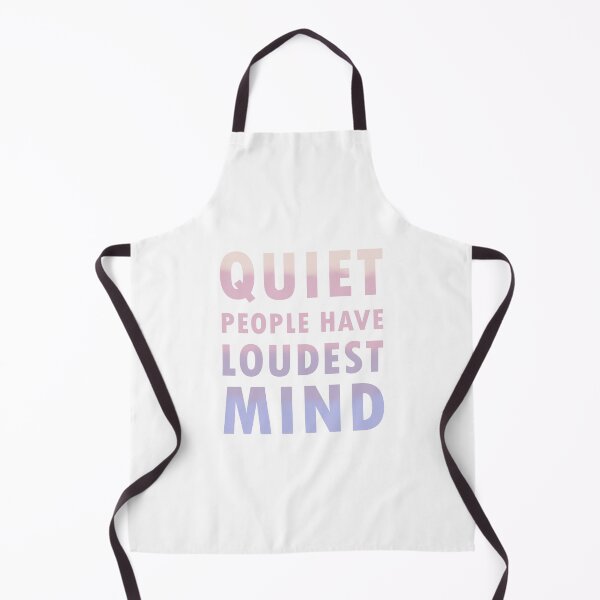 Item preview, Quiet people have loudest mind designed and sold by Superarm.
